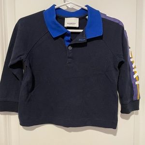 Burberry baby polo shirt